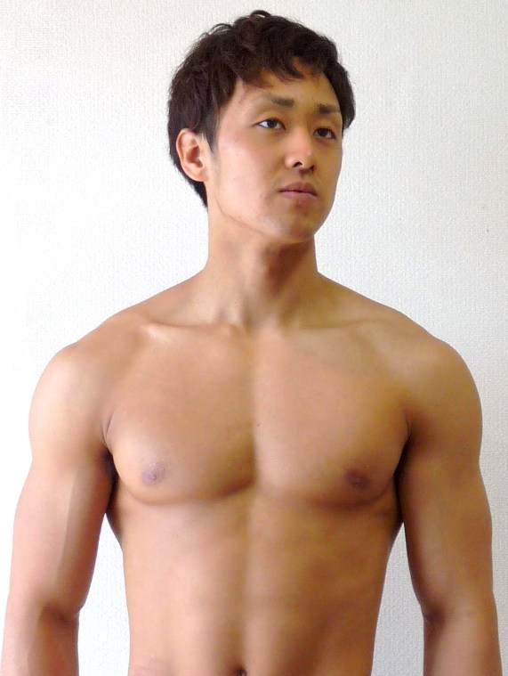 筋肉質な男のファッション