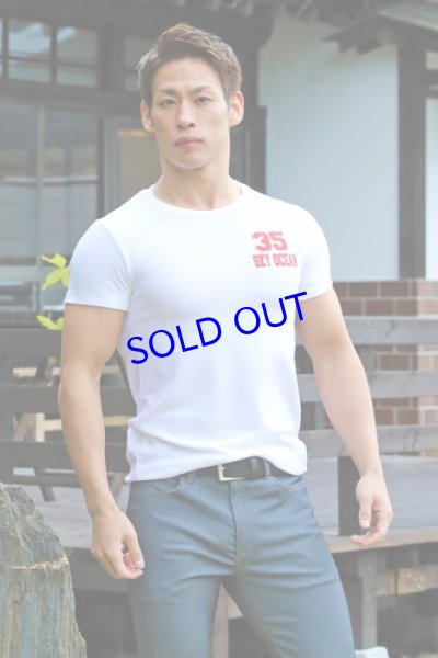 画像6: クルーネック半袖Tシャツ01（ホワイト ）