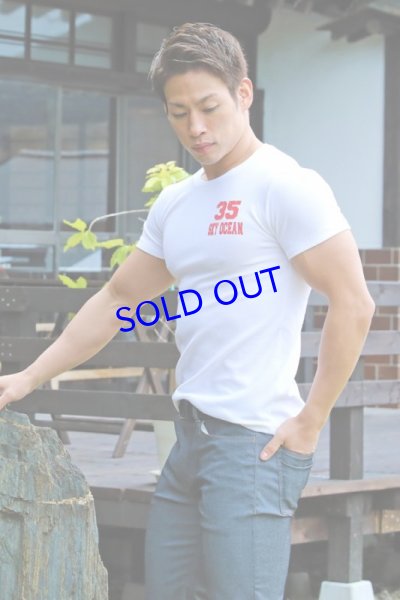 画像5: クルーネック半袖Tシャツ01（ホワイト ）