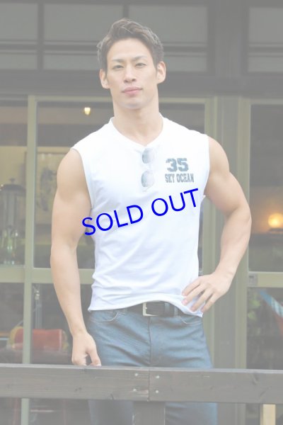 画像1: ノースリーブ05（ホワイト）