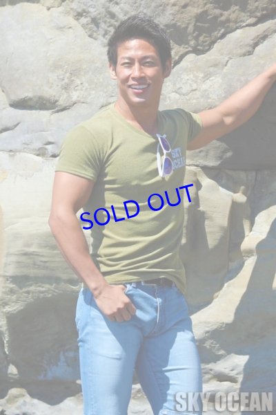 画像6: クルーネック半袖Tシャツ04（カーキ ）