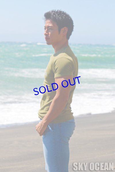 画像4: クルーネック半袖Tシャツ04（カーキ ）