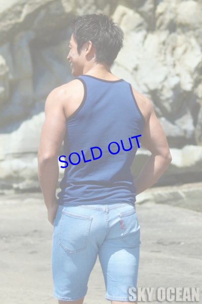 画像3: タンクトップ05（ネイビー）