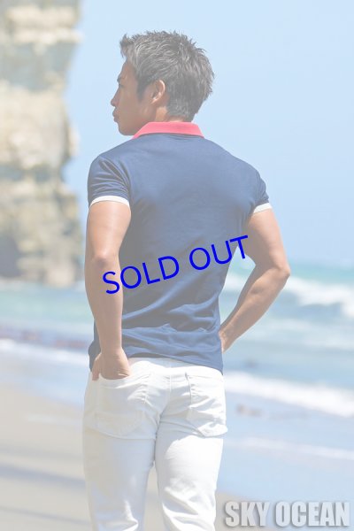 画像4: ポロシャツ01（ネイビー）