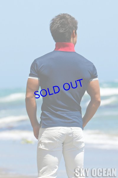 画像3: ポロシャツ01（ネイビー）