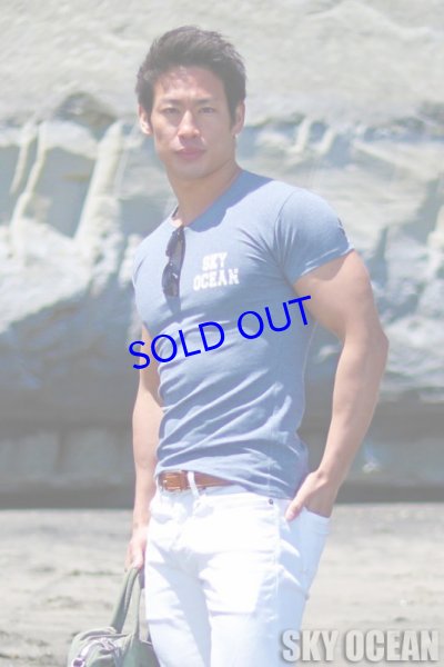 画像5: クルーネック半袖Tシャツ05（ネイビー ）