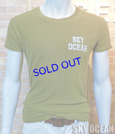 画像8: クルーネック半袖Tシャツ04（カーキ ）