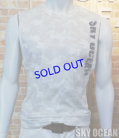 画像8: ノースリーブ01（迷彩）