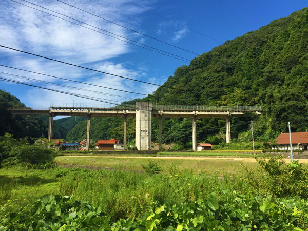 三江線宇都井駅