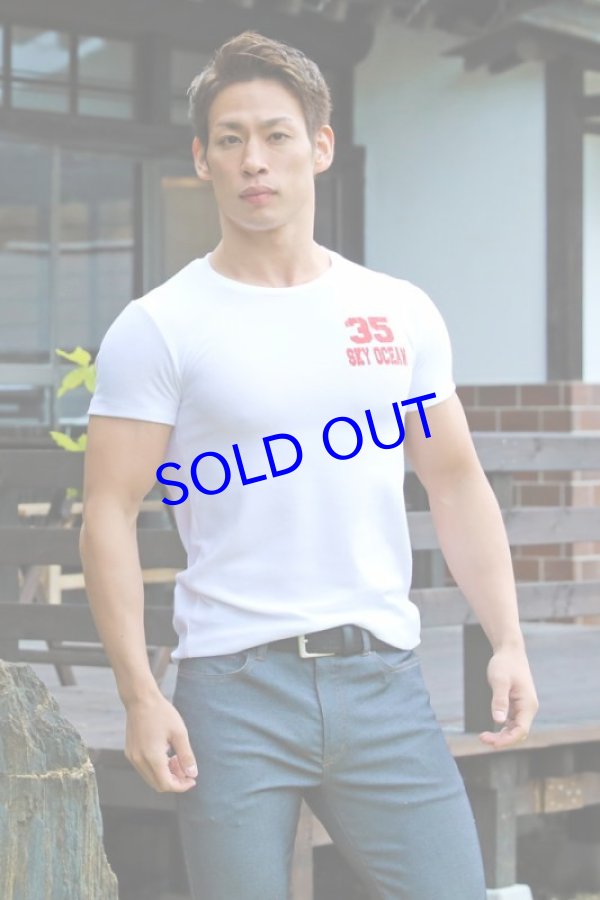 画像6: クルーネック半袖Tシャツ01（ホワイト ）