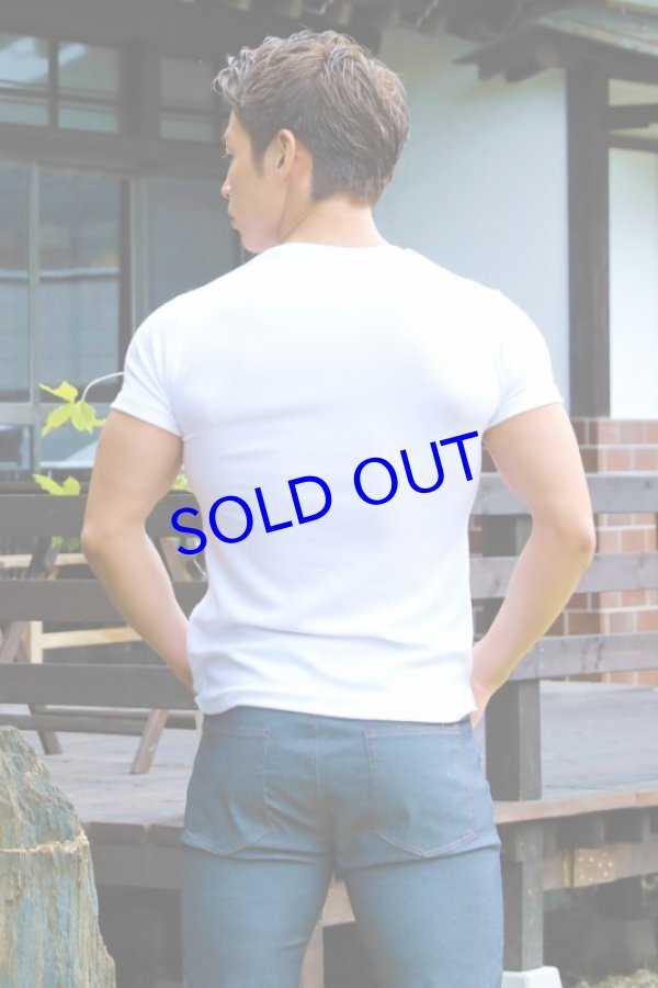 画像4: クルーネック半袖Tシャツ01（ホワイト ）