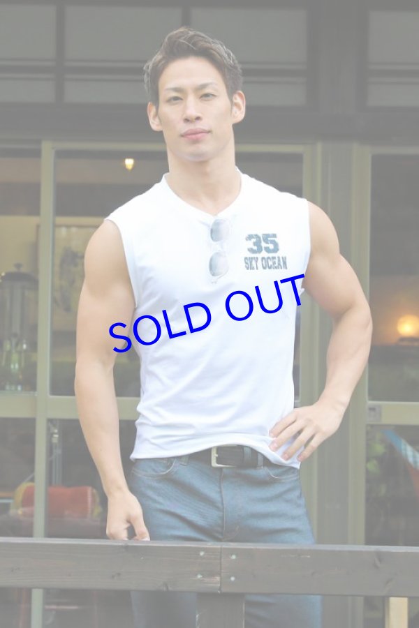 画像1: ノースリーブ05（ホワイト）