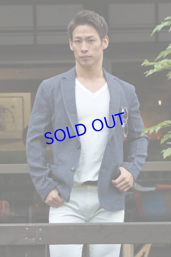 画像6: ジャケット03（ネイビーチェック）