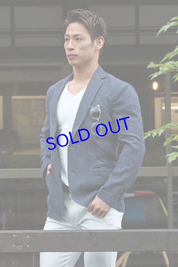 画像5: ジャケット03（ネイビーチェック）