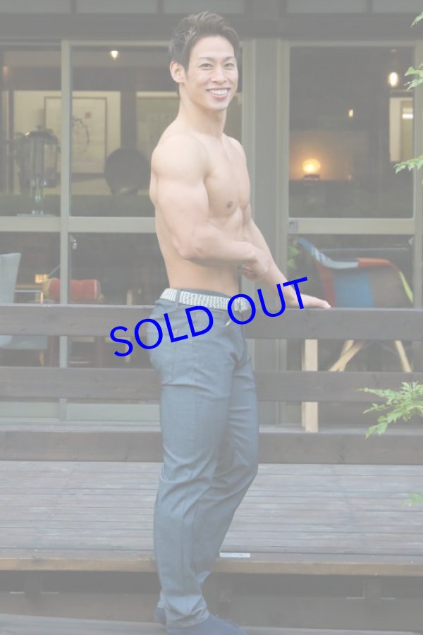 画像4: ロングパンツ02（ライトネイビー）