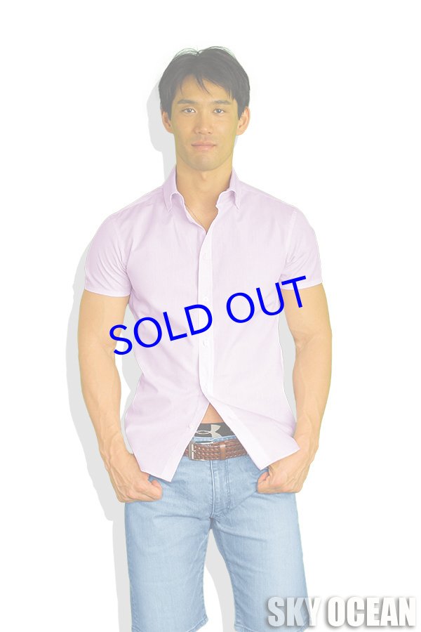 画像1: 半袖シャツ02（ピンク）