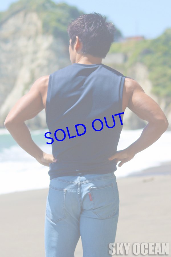 画像4: ノースリーブ02（ネイビー）