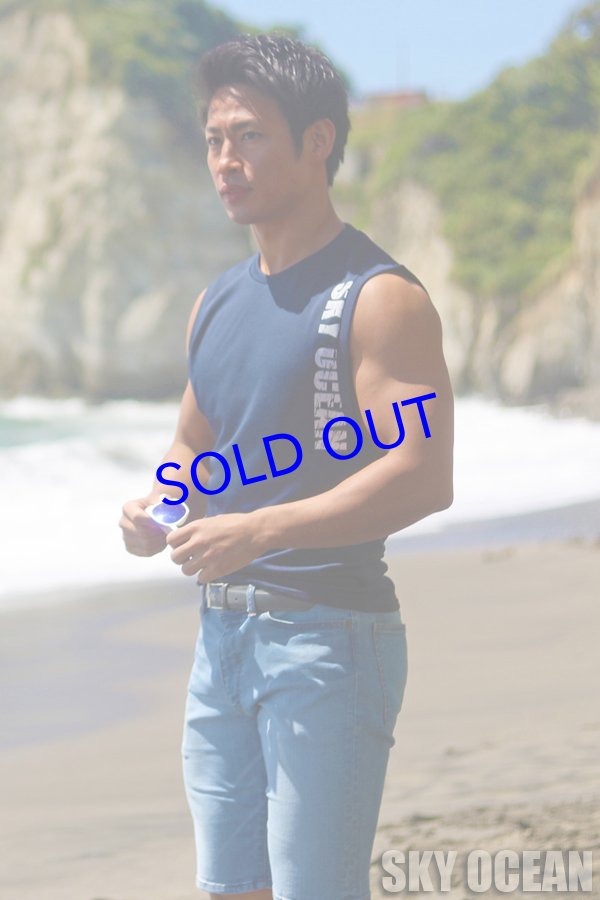 画像2: ノースリーブ02（ネイビー）