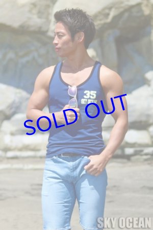 画像: タンクトップ05（ネイビー）